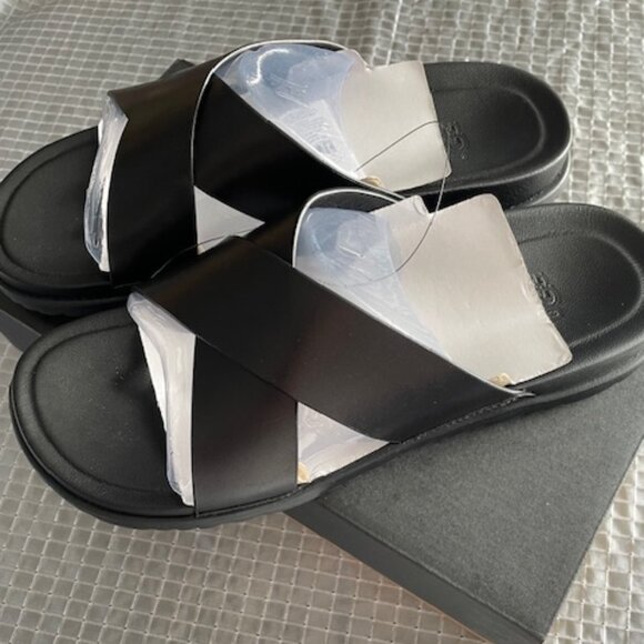 UGG WAINSCOTT MEN  LEATHER SANDALS SIZE 11 main image 7